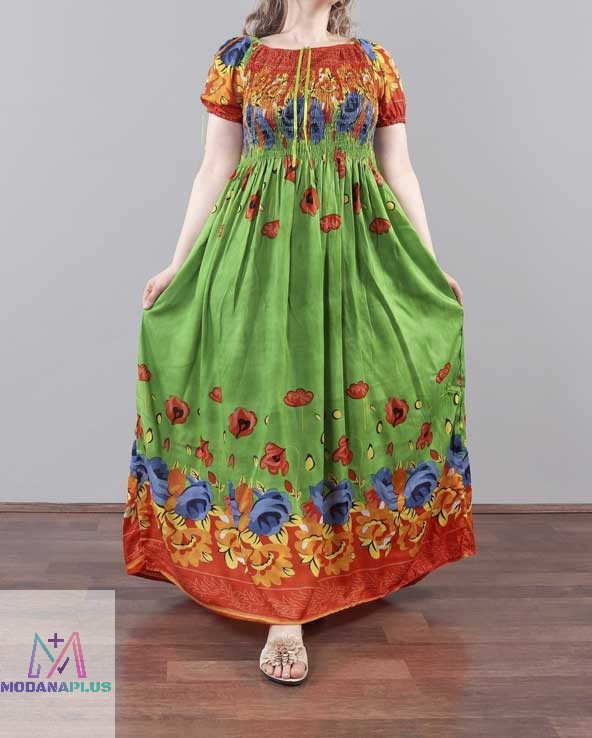 مدل لباس تابستانی نخی زنانه 1403
