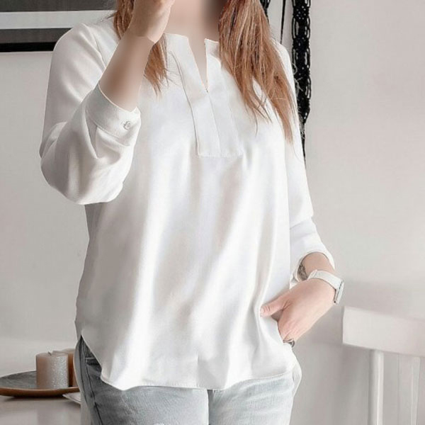 شومیز سفید بیرونی